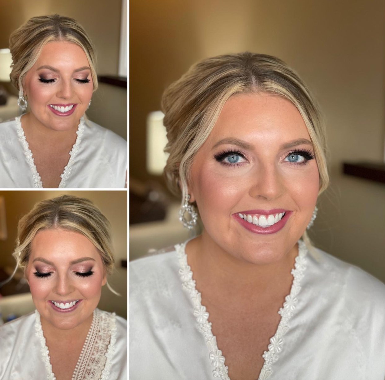 Bridal makeup by Mandi