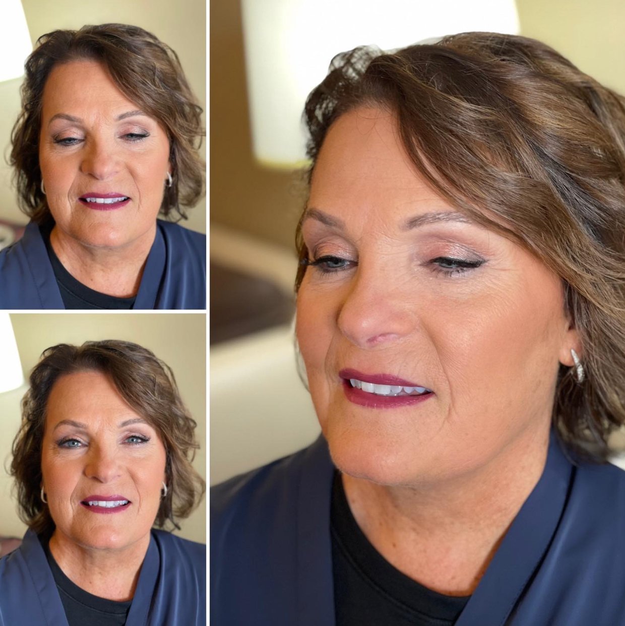 Mother of the bride makeup